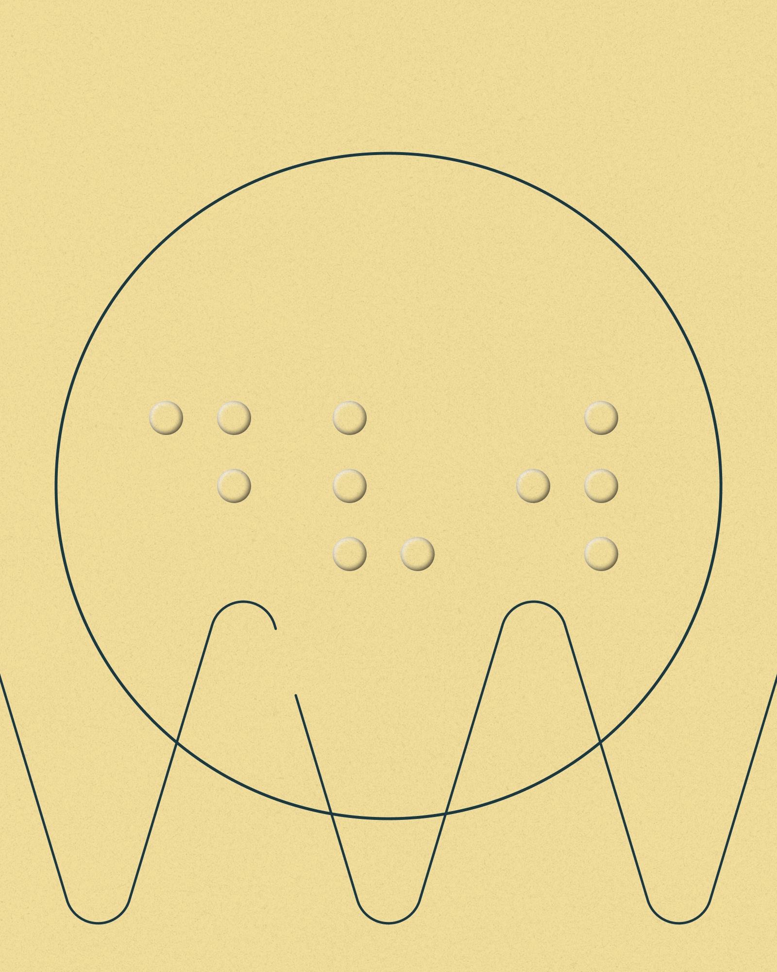 Descriptive Video Works accessibility identity applied to branded materials.